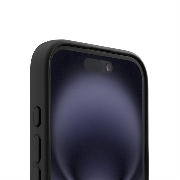 Hama Fantastic Feel, kryt pro Apple iPhone 16, hebký povrch, černý