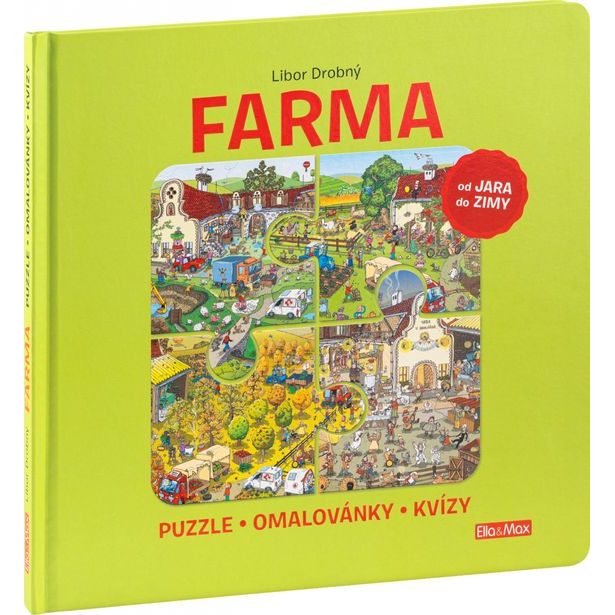 FARMA – Puzzle, omalovánky, kvízy Baagl