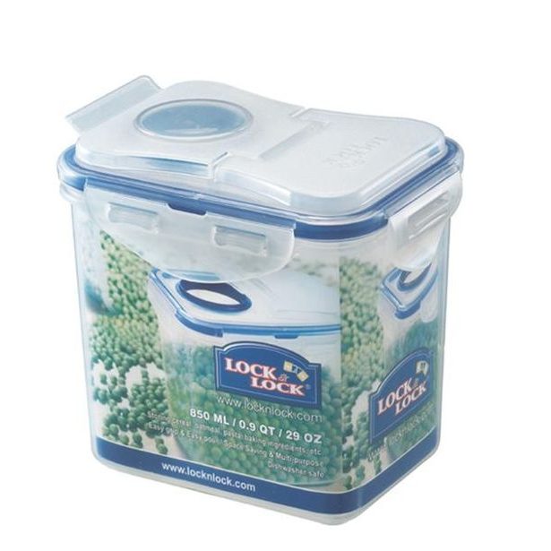 LOCKNLOCK DÓZA NA POTRVINY LOCK OBDELNÍK S VÍKEM 850ML_hamashop