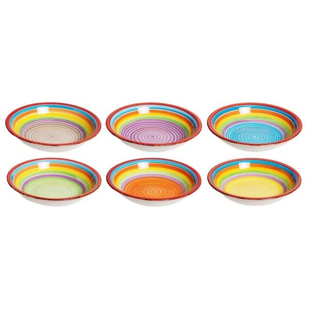 HIT Jídelní sada talířů Ibiza 18 ks HT-24327104