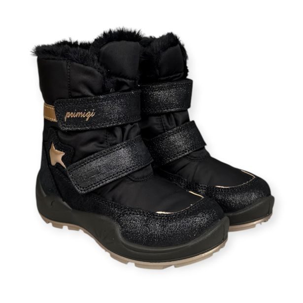 Dívčí zimní boty Primigi GORE-TEX – Black star