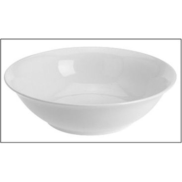 mísa d20cm 6ks, bílá porc. 0,9l, v.5,8cm