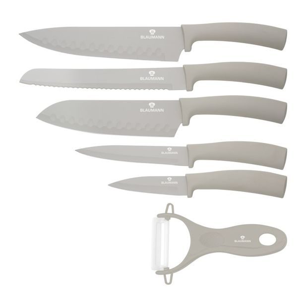 BLAUMANN Sada nožů 6 ks krémová BL-5137