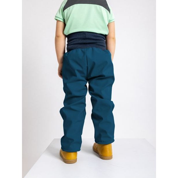 Unuo, Batolecí softshellové kalhoty s fleecem, Kobaltová