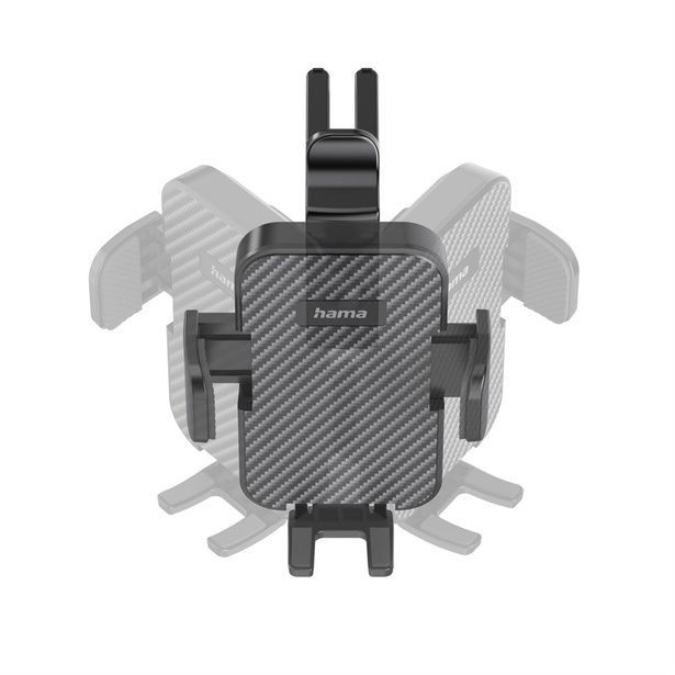 Hama držák mobilu do auta, připevnění ke kulaté ventilační mřížce, otočný o 360°, univerzální