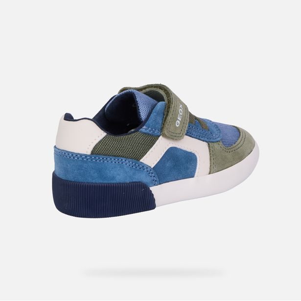 Modré chlapecké tenisky Geox Gisli
