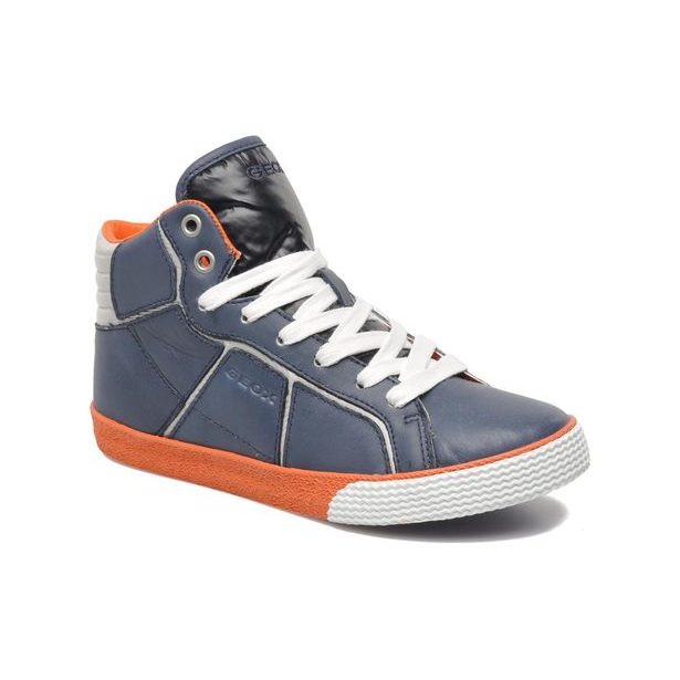 GEOX J SMART BOY NAVY/ORANGE