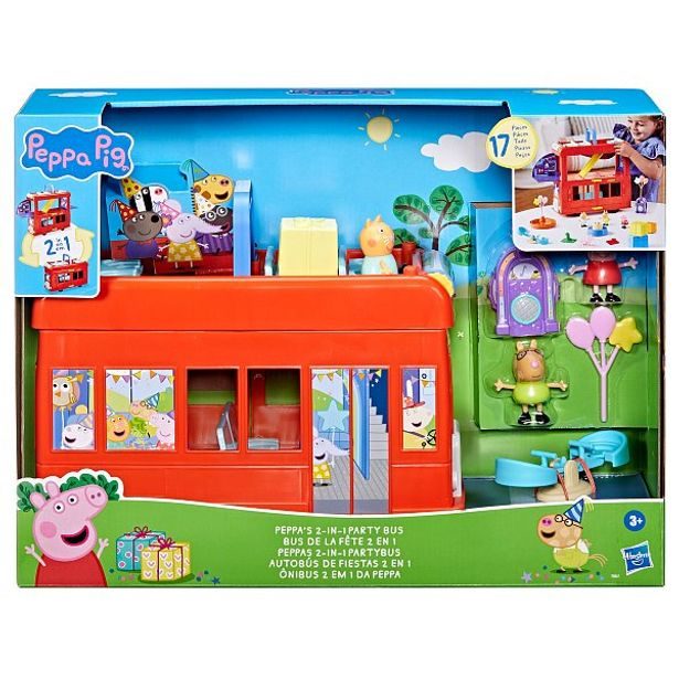 HASBRO - Peppa Pig HASBRO - Prasátko Peppa Pig party autobus