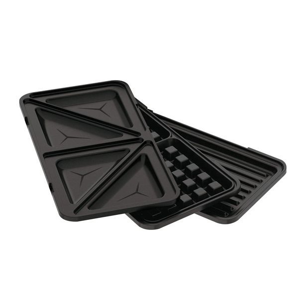 BERLINGERHAUS Sendvičovač 3 v 1 s nepřilnavým povrchem 780 W Matte Black Collection BH-9638