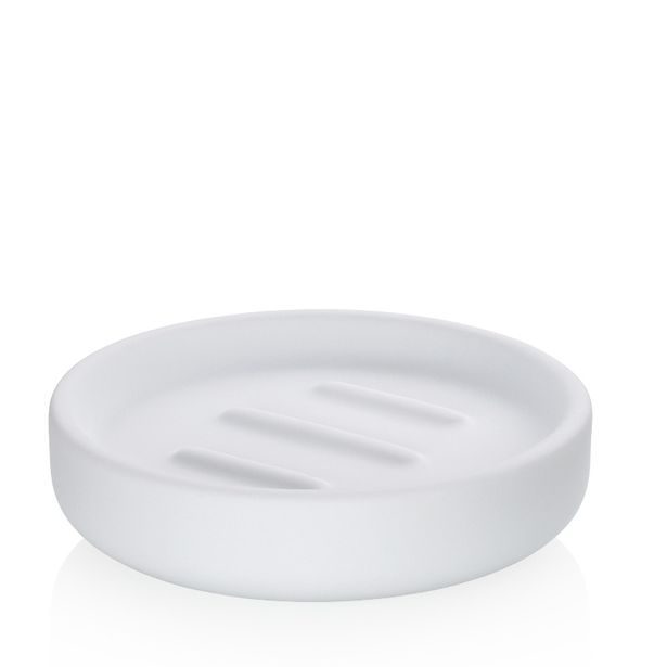 KELA Miska na mýdlo Sana bílá KL-23945