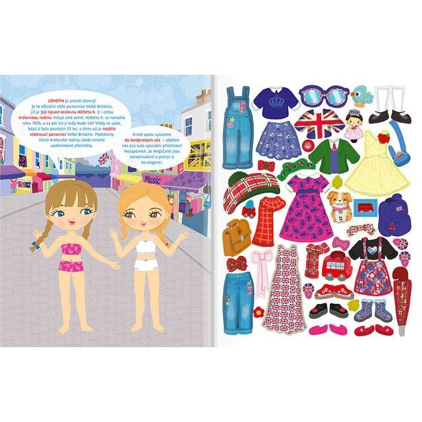 KATE & LONDÝN – Město plné samolepek Baagl