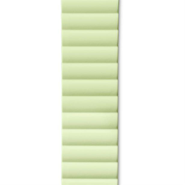 Hama Fantastic Feel, řemínek pro Apple Watch 42/44/45/49 mm, magnetický, zelený/béžový