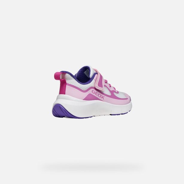 Růžové dívčí tenisky Geox Pro-Ran
