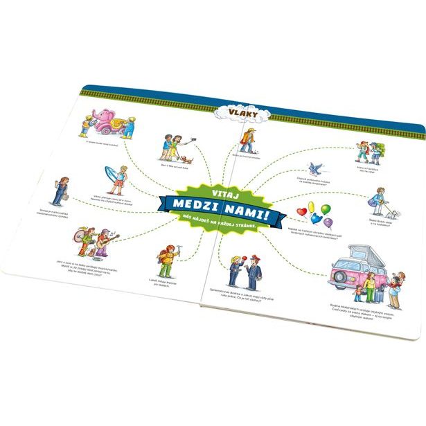 Veľká knižka VLAKY pre malých rozprávačov