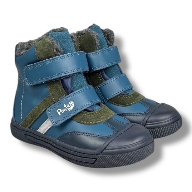 Ponte20, dětské zimní boty - Modré