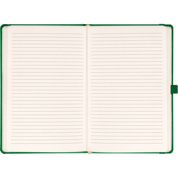 NOTIQUE Notes Aprint, zelený, linkovaný, 15 x 21 cm