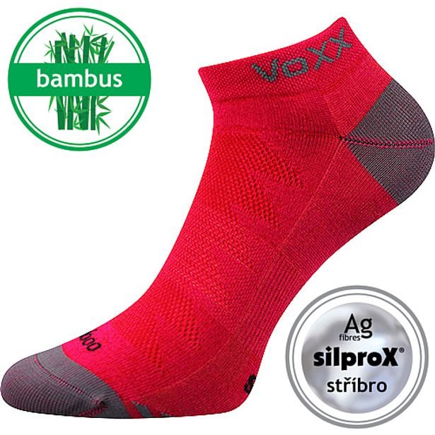 VoXX Unisex bambusové ponožky Bojar - magenta