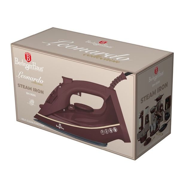 BERLINGERHAUS Napařovací žehlička na prádlo 2200 W Leonardo Collection BH-9595