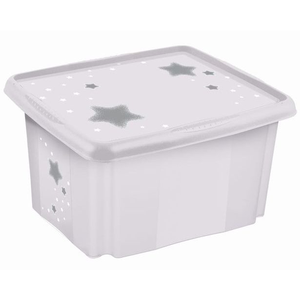 box 30,0 l kosm.bílý, 45x35x27cm, plast