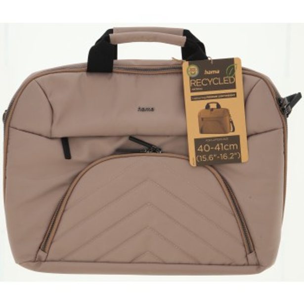 Hama Premium Lightweight, brašna na notebook, 40-41 cm (15,6-16,2“), recyklovaný polyester, béžová