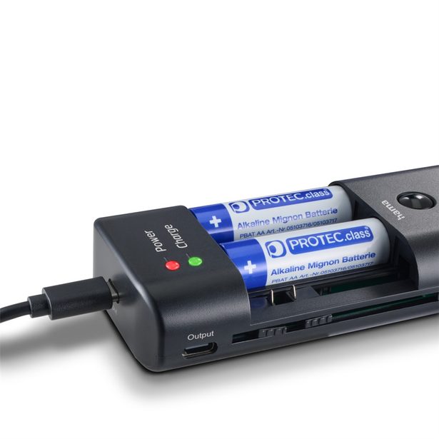 Hama univerzální nabíječka Delta Travel pro Li-Ion, AA/AAA, USB-C