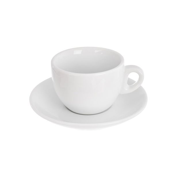 O Hrnek porc.+ podšálek MONA cappuccino 0,21 l, 2 ks