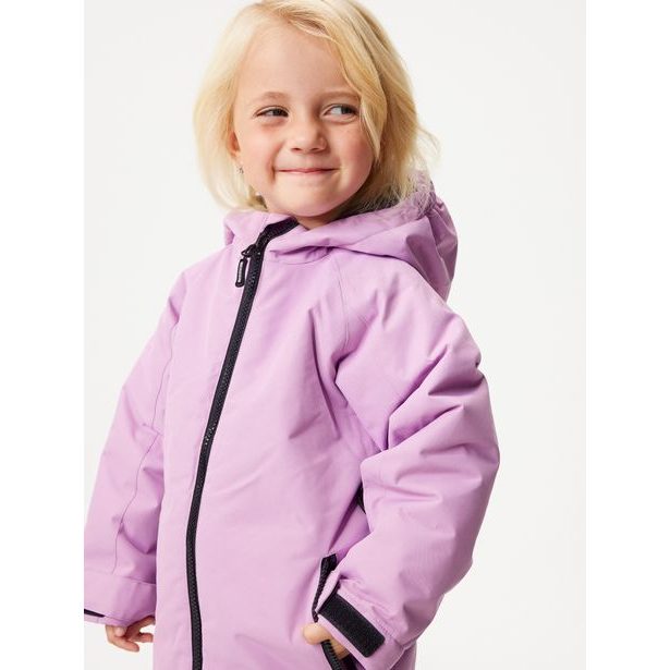 Unuo Dětská zimní bunda Polar, Lila