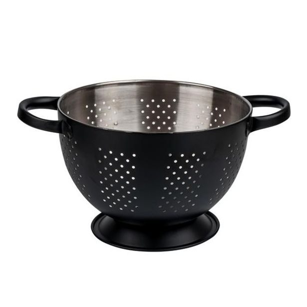 TORO CEDNÍK HLUBOKÝ 22X15 CM, NEREZ, ČERNÁ_hamashop