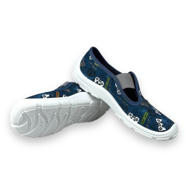 Dětská domácí obuv Befado - modré, GAME