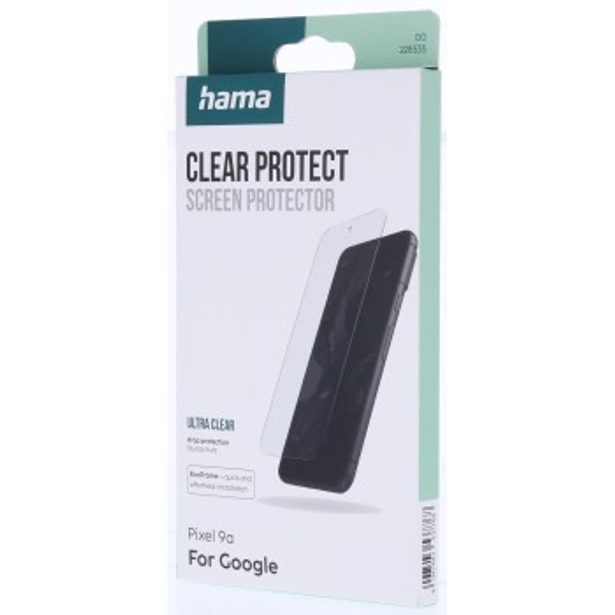Hama Clear Protect, ochranné sklo na displej pro Google Pixel 9a