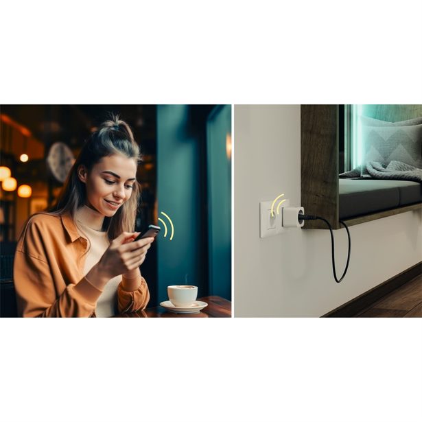 Hama SMART WiFi zásuvka, Matter, měření spotřeby