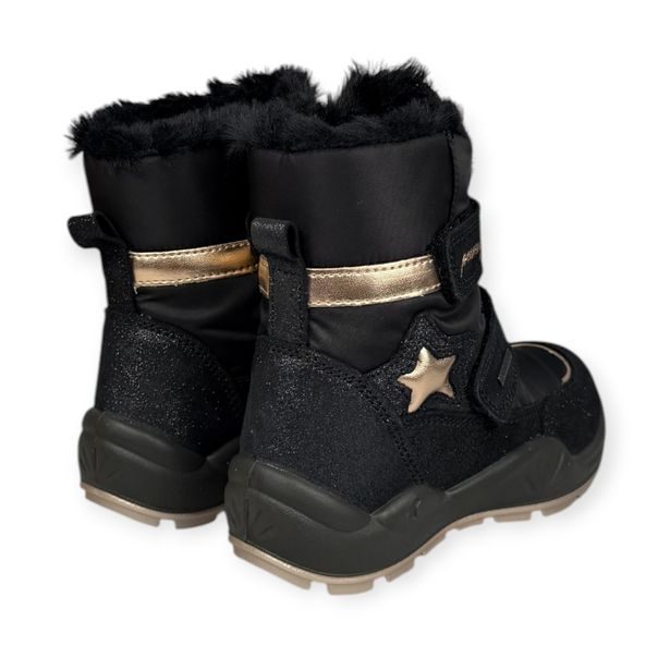 Dívčí zimní boty Primigi GORE-TEX – Black star