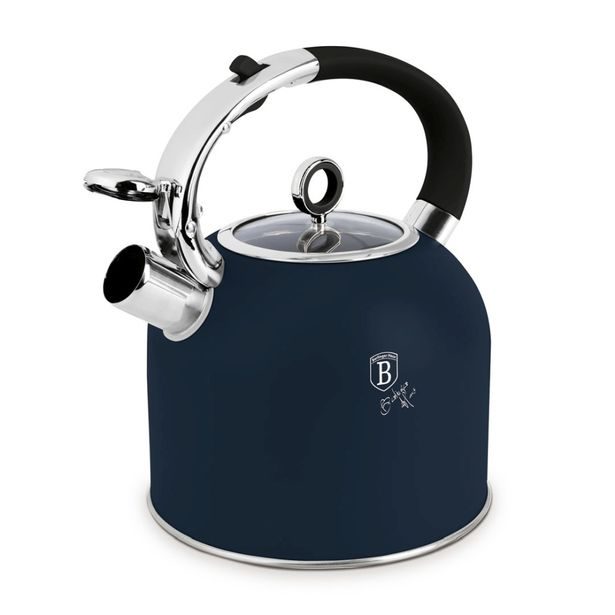 BERLINGERHAUS Konvice pískací se skleněným víkem 3 L Deep Sea Collection BH-8918