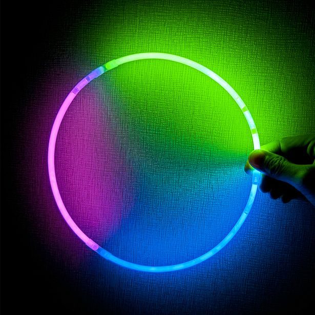 GLUMI Svítící náramky -3 ks, velikost 20cm