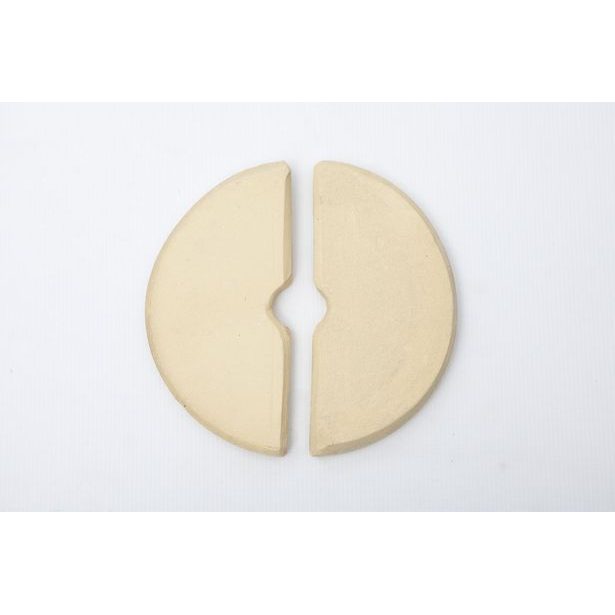 těžítko 10l, 15l zeláku, 2půlky, neglaz.keram.d20cm