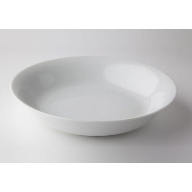 talíř d19cm hluboký, KUBA dětský, bílý porcelán