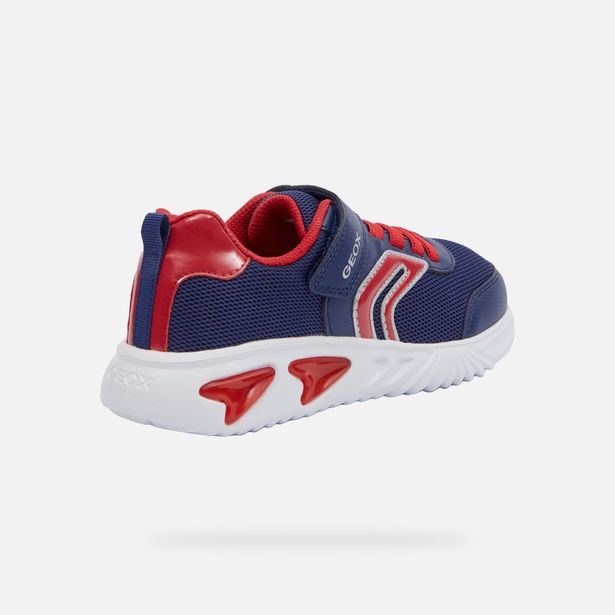 Modré chlapecké tenisky Geox Assister