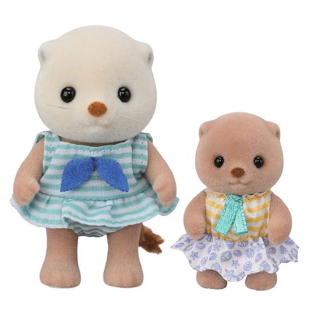 Sylvanian family Vydří sestry na dovolené u moře