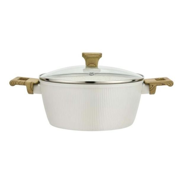 KITCHISIMO HRNEC SE SKL.POKLICÍ BIANCO KITCHISIMO 24X10,5CM