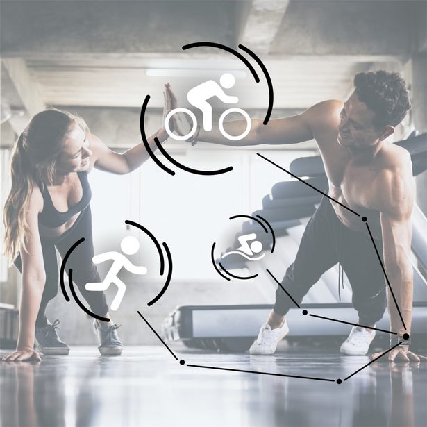 Hama Fit Watch 4900, sportovní hodinky, voděodolné, pulz, kalorie, analýza spánku, krokoměr atd