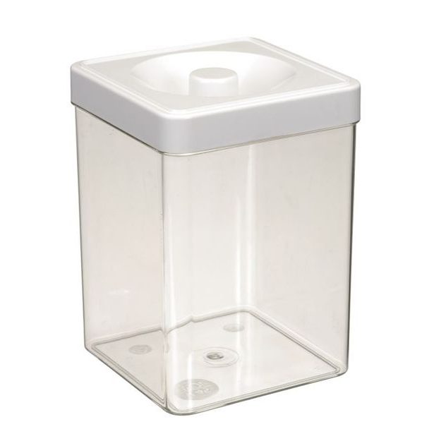 dóza 1,50l 11,0x11,0x16,0cm, čtverc., plast