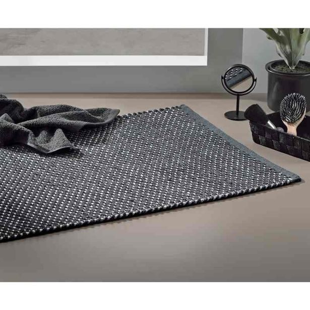 KELA Koupelnová předložka Miu směs bavlna/polyester zakalená růžová 120,0x70,0x1,0cm KL-24727