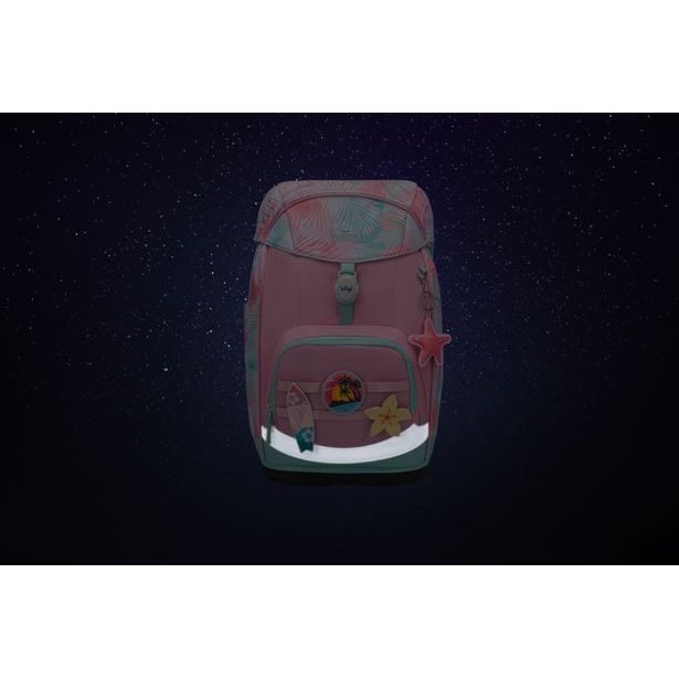 BAAGL SET 5 Airy Plus Sunset: batoh, penál, sáček, zástěra, peněženka