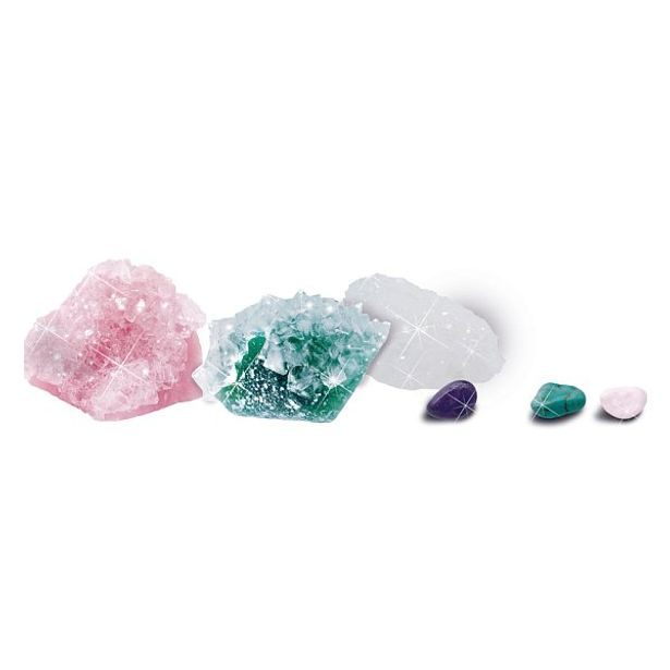 Rostoucí krystaly a drahokamy