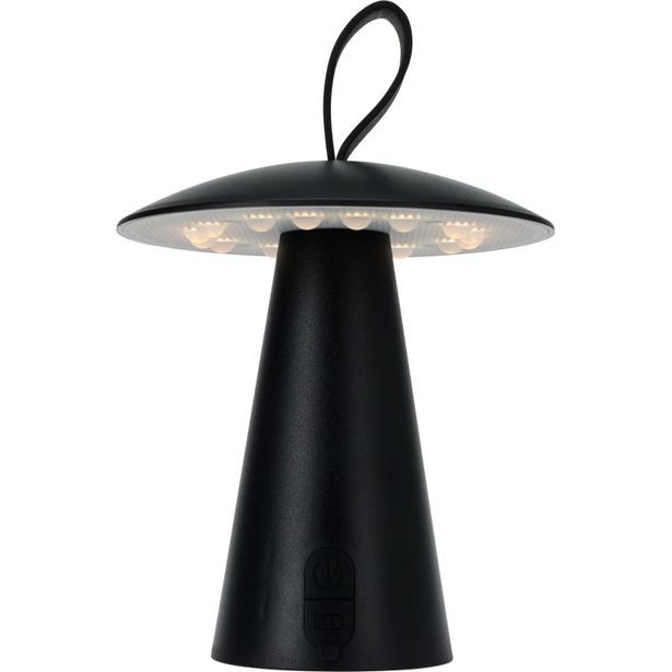 HOMESTYLING Stolní LED lampa nabíjecí černá KO-AF5000830