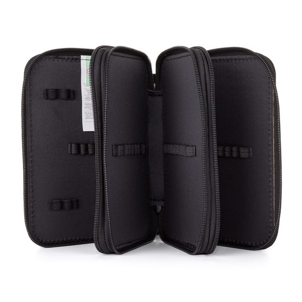 Penál 3 p. prázdný UNICOLOR Mocca