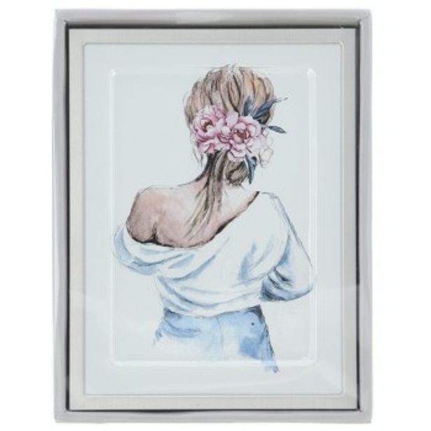 Hama portrétový rámeček hliníkový LILLY, 15x20 cm, stříbrná