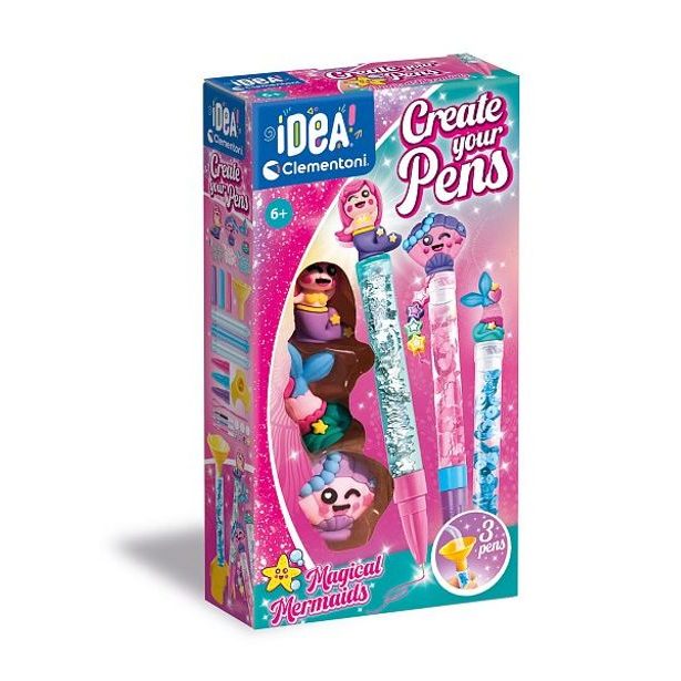 CLEMENTONI IDEA - Vytvoř si originální pero Magical Mermaids