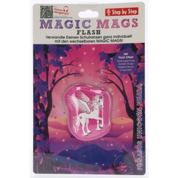 Blikající obrázek Magic Mags Flash Pegasus Unicorn Nuala, Step by Step GRADE,SPACE,CLOUD,2IN1, KID