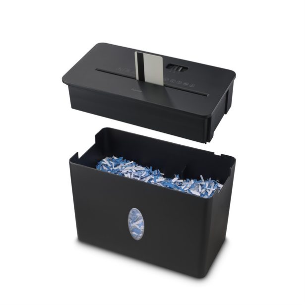 Hama Safe X40-B, skartovačka, křížový řez, 4 listy, bezpečnostní úroveň P4 T4 E3, černá